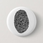 指紋 缶バッジ (正面)