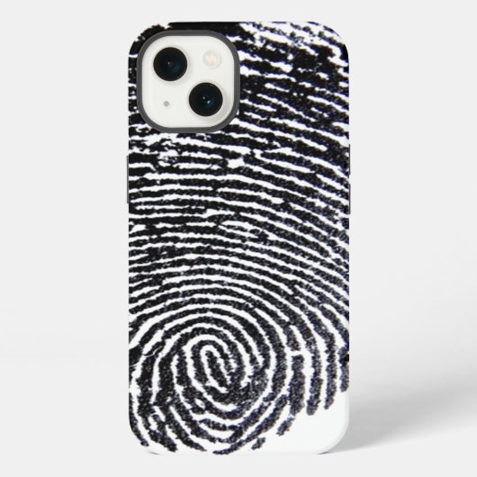 指紋 iPhoneケース (裏面)