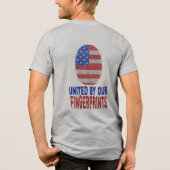 指統一された跡で トライブレンドＴシャツ (裏面)