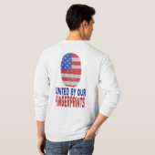 指統一された跡で Tシャツ (裏面フル)