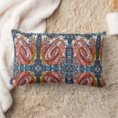 指絵を描の – 囲み ランバークッション (ブランケット)