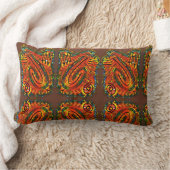 指絵を描の – Cookie ランバークッション (ブランケット)