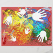 指絵を描擦り紙 (正面)