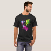 指絵を描Iは絵を描アーティス絵を描トのコロ Tシャツ (正面フル)