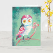 指色彩の鮮やか型Art Greeting Card カード (黄色い花)