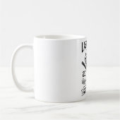 指輪の前のラストスイングTシャツ 冗談ゴルフ コーヒーマグカップ (左)