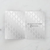 指輪を使った結婚式の乾杯 カード (内部)