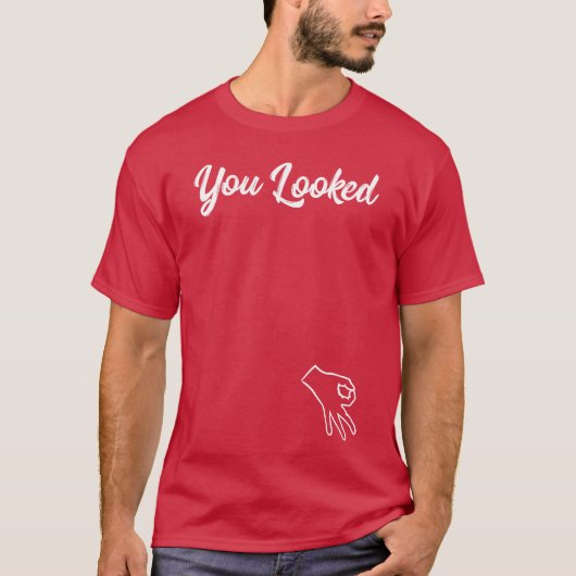 指輪ゲーム面白ネタ Tシャツ (正面)