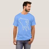 指輪ゲーム 面白 指差し おもしろ おもちゃ Tシャツ (正面フル)