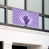 挑戦する選択2021年3月8日の女性の日 横断幕 (ビルの外側)