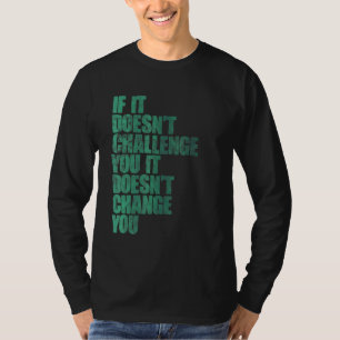 挑戦するItやる気を起こさせるゴールセッターボディビル Tシャツ