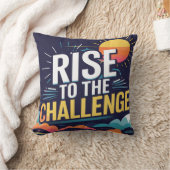 挑戦に乗り出す クッション (ブランケット)