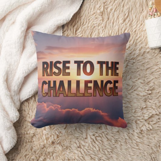 挑戦に乗り出す(2) クッション (ブランケット)