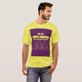 挑戦を乗り越えて成長する – 勇気づけられるTシャツ Tシャツ (正面フル)