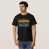 挑戦を制覇せよ Tシャツ (正面フル)