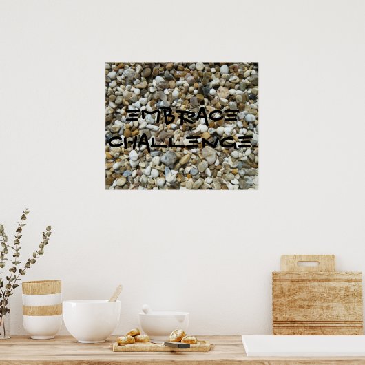 挑戦を受け入れる。 ポスター (キッチン)