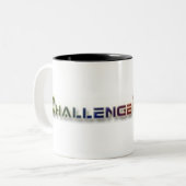 挑戦ファインダーのマグ ツートーンマグカップ (正面左)