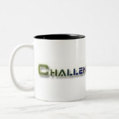 挑戦ファインダーのマグ ツートーンマグカップ (左)