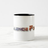 挑戦ファインダーのマグ ツートーンマグカップ (中央)