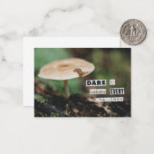 挑戦状のグリーティングカードをすべて歓迎する ノートカード (正面/裏面インサイチュ)