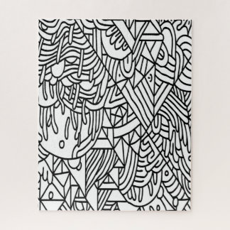 挑戦的で大人の抽象芸術 ジグソーパズル