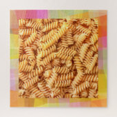 挑戦的なイタリアンパスタパターン ジグソーパズル (縦)