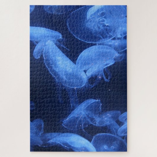 挑戦的なクラゲのジグソーパズル海動物 ジグソーパズル (縦)