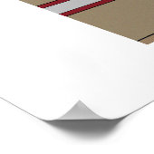 挑戦的なコリドージオラマ背景 ポスター (角)