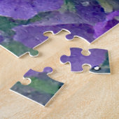 挑戦的なミニパープルペチュニア ジグソーパズル (側面)