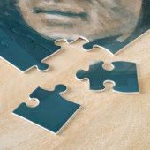 挑戦的な緑の小妖精や小人 ジグソーパズル (側面)