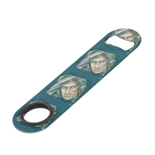 挑戦的な緑の小妖精や小人 スピード栓抜き (正面アングル)