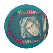 挑戦的な緑の小妖精や小人 野球ボール (正面左)