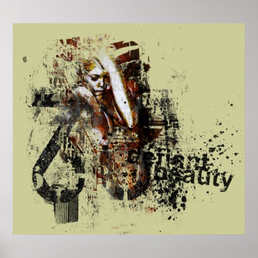 挑戦的美しい ポスター (正面)