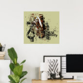 挑戦的美しい ポスター (ホームオフィス)