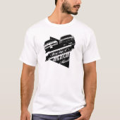 挑戦者およびポンティアクTRANS AM筋肉車を避けて下さい Tシャツ (正面)