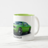 挑戦者のコーヒー・マグ#1 ツートーンマグカップ (正面右)