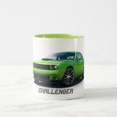 挑戦者のコーヒー・マグ#1 ツートーンマグカップ (中央)