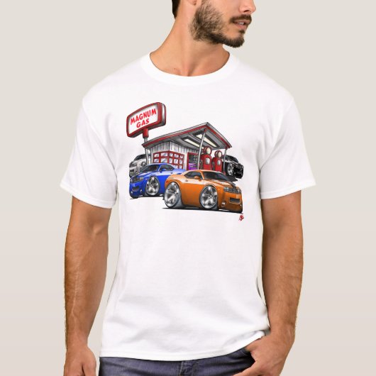 挑戦者の給油所 Tシャツ (正面)