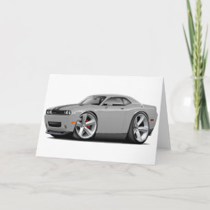 挑戦者SRT8の銀黒い車 カード