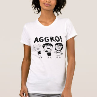 挑発の女の子 Tシャツ