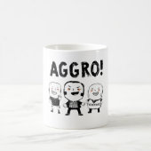 挑発の男の子は恐れていません! コーヒーマグカップ (中央)