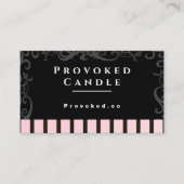 挑発キャンドル 名刺 (正面)