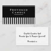 挑発キャンドルV2名刺 名刺 (正面/裏面)