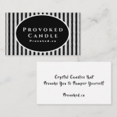 挑発キャンドルV3名刺 名刺 (正面/裏面)