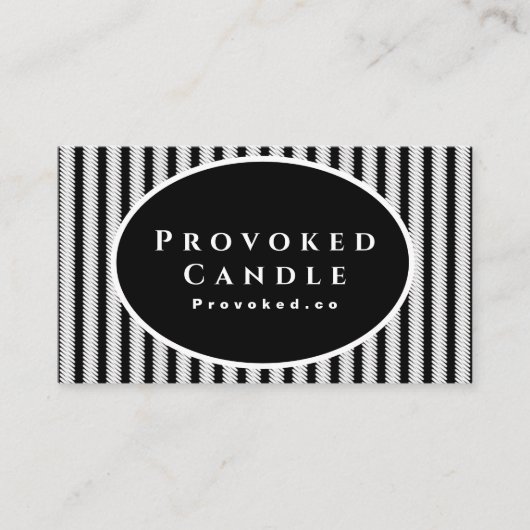 挑発キャンドルV3名刺 名刺 (正面)