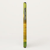 挙げられたアイリス花の黄色い芸術のiphoneの箱 Case-Mate iPhoneケース (裏面/左)