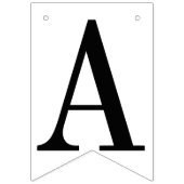 挙式の日：オーダーメイド ウェディングデート バンティングフラッグ (第2の旗)
