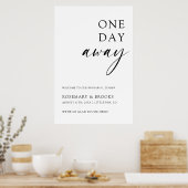 挙式前日のリハーサルディナー ウェルカムポスト ポスター (キッチン)