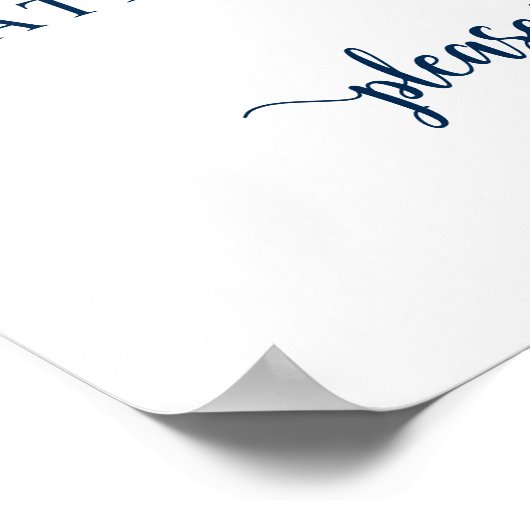 挙式前日、お待ちかねのウェディングリハーサルディナー歓迎ポーズ ポスター (角)