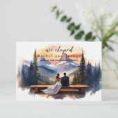 挙式報告スクリプト ご案内 案内状 (スタンド正面)